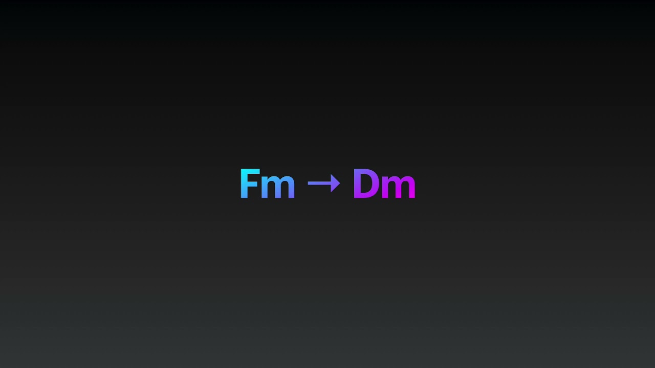 Fm調の応援歌をDm調にしてみた【パクリスペクト】