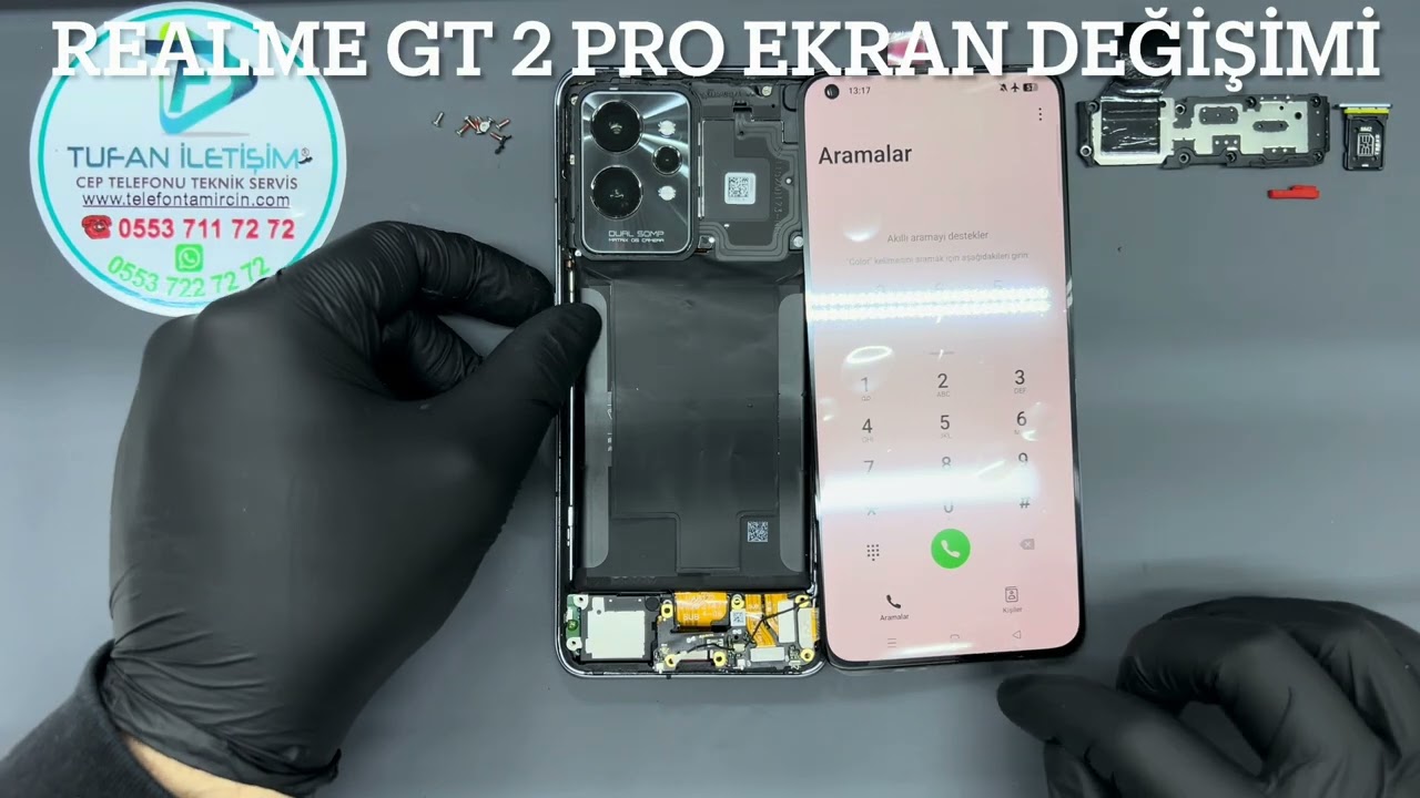 Realme GT 2 Pro Ekran Değişimi 