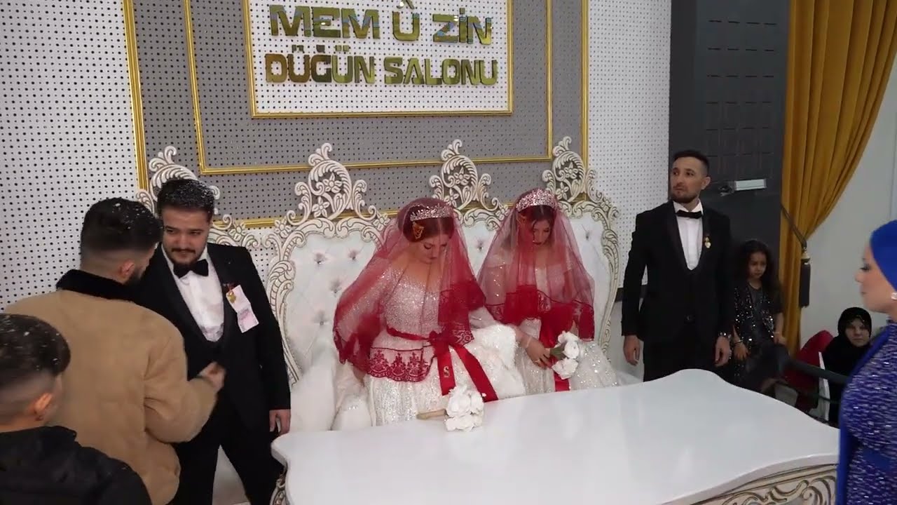 OLUĞ AİLESİ İKİ KARDEŞ DAMAT DÜĞÜNÜ - SALİH VE RIDVAN Part 1( ROJHAT CİZİRİ ) 2023