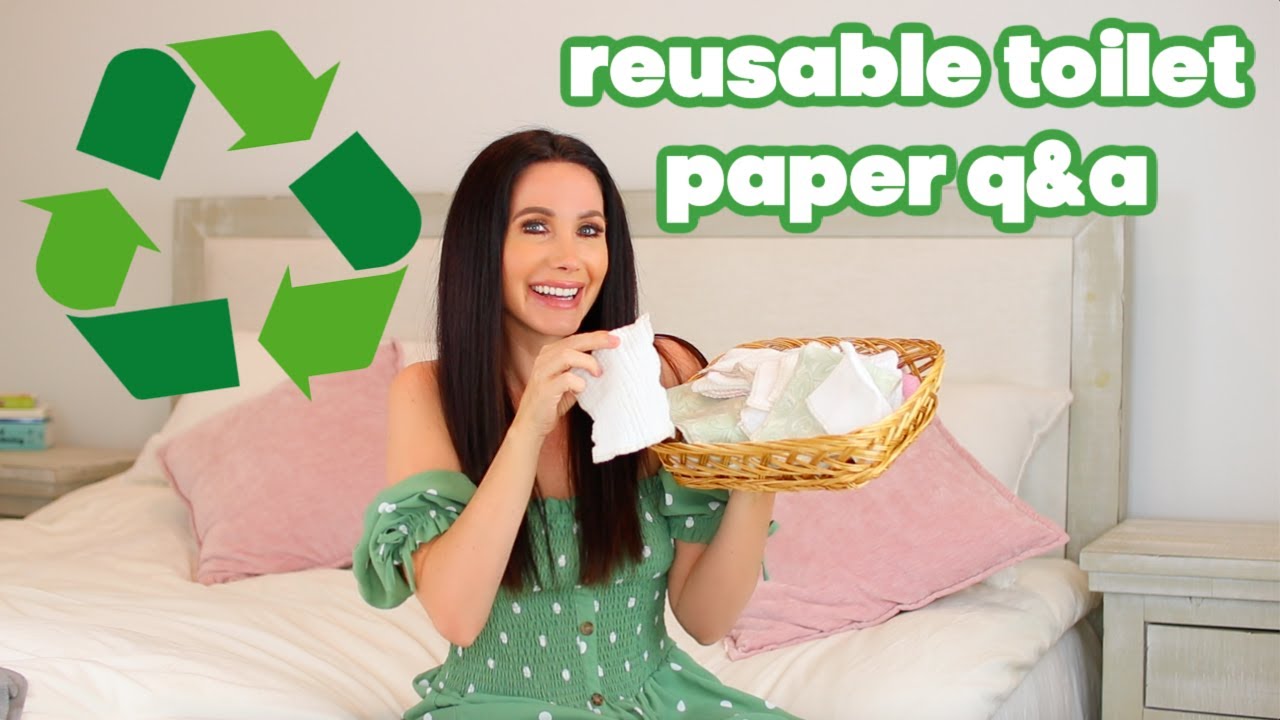 Answering your QUESTIONS about REUSABLE TOILET PAPER / Channon Rose Vlogs