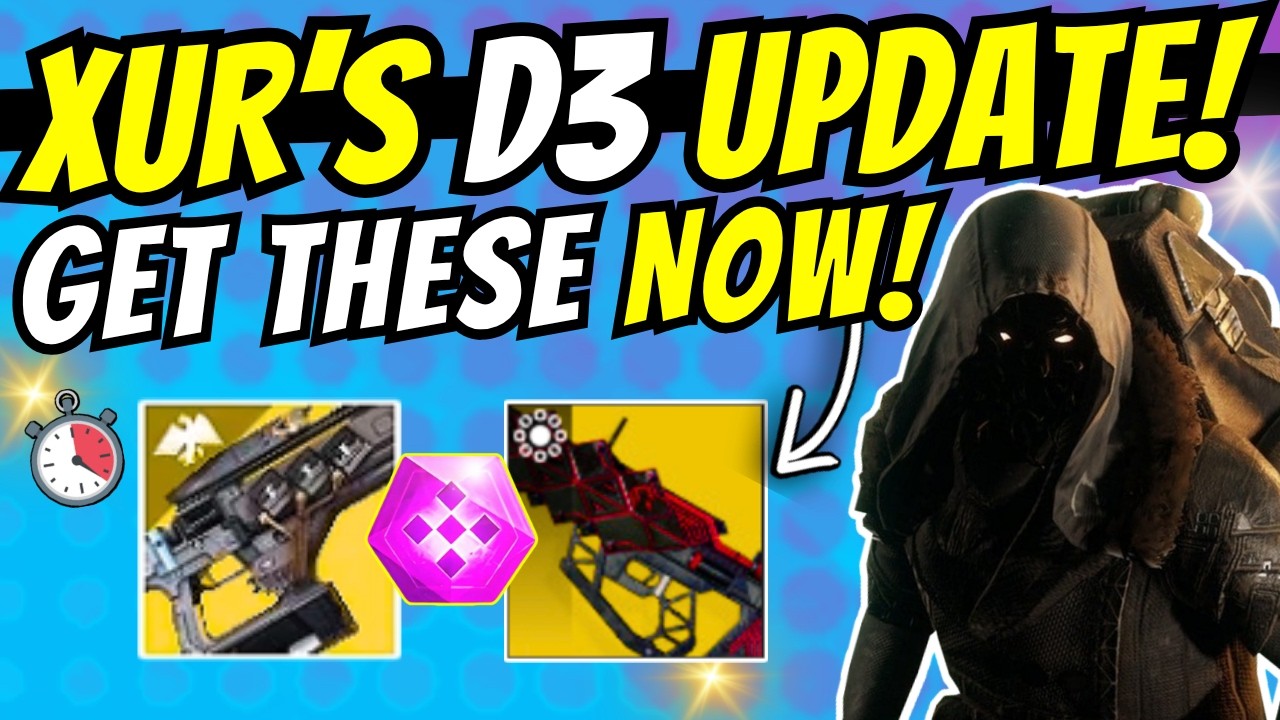 XUR получил обновление по D3 и новости о глитчах! (В Destiny 2 еще что-то осталось + новый ассорт...
