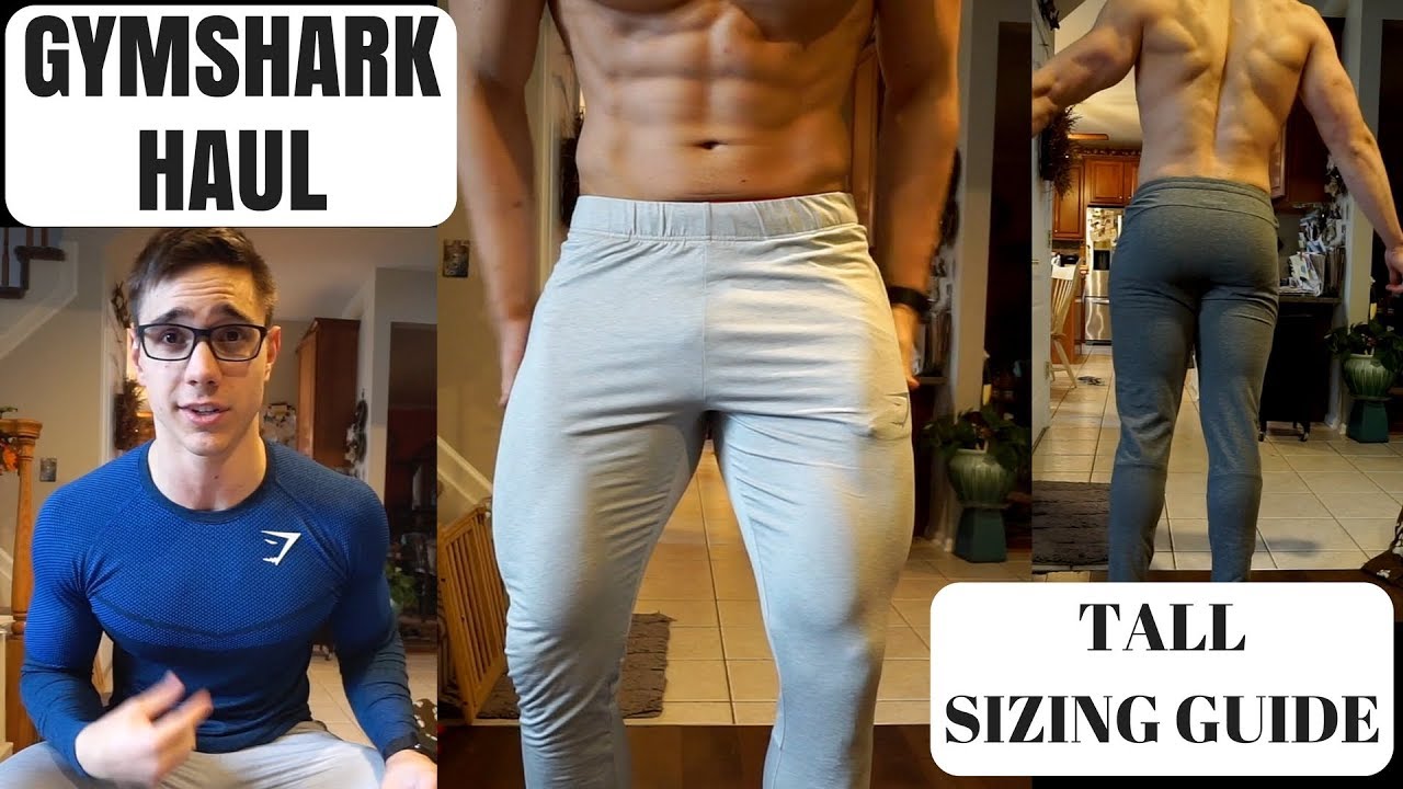 GYMSHARK HAUL AND UNBOXING | Size Guide/Reference for Taller Guys