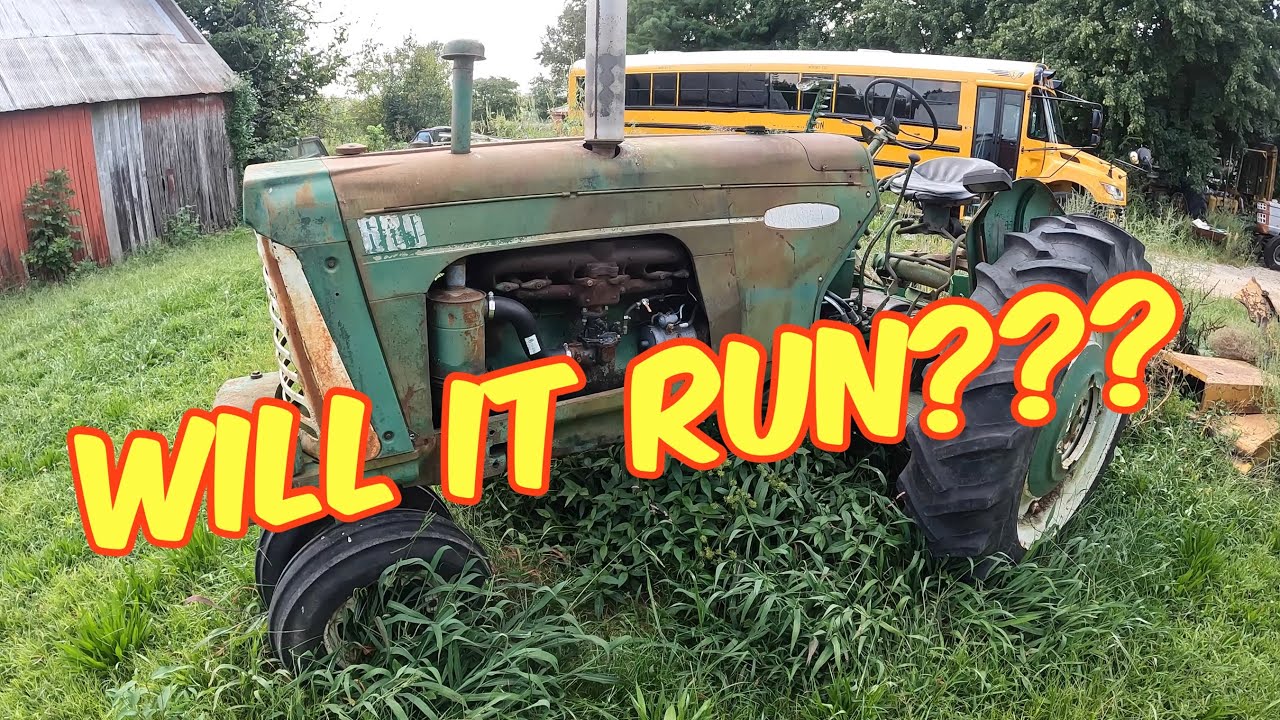 Poor NEGLECTED Oliver 880: WILL IT RUN again???