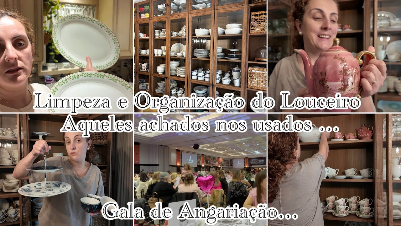 Limpeza e organização  do louceiro/Um achado/Gala de Angariação/É a minha Terapia  ...