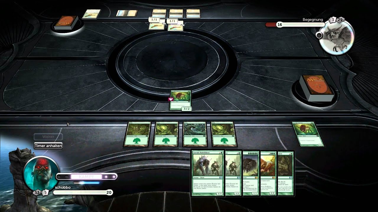 MTG Duels of the Planeswalkers 2013 Garruk Deck Campaign Playthrough - Part 1 - Shandalar