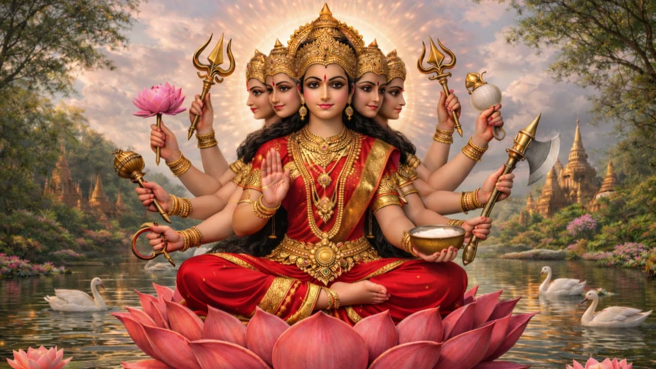 Powerful Vedic Gayatri Mantra Bhajan For Inner Peace - Beautiful Version #mantra  #meditation