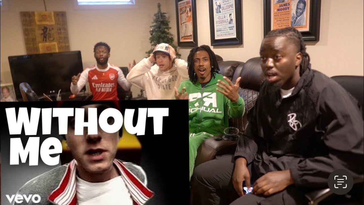 EMINEM - WITHOUT ME | REACTION! ( EM 😂💪🏾) 