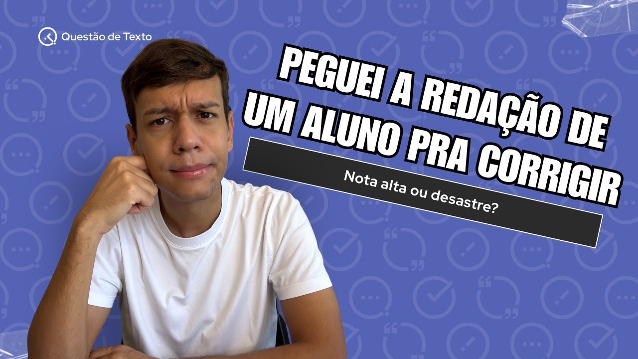Correção de redação – Será que o texto está bom?