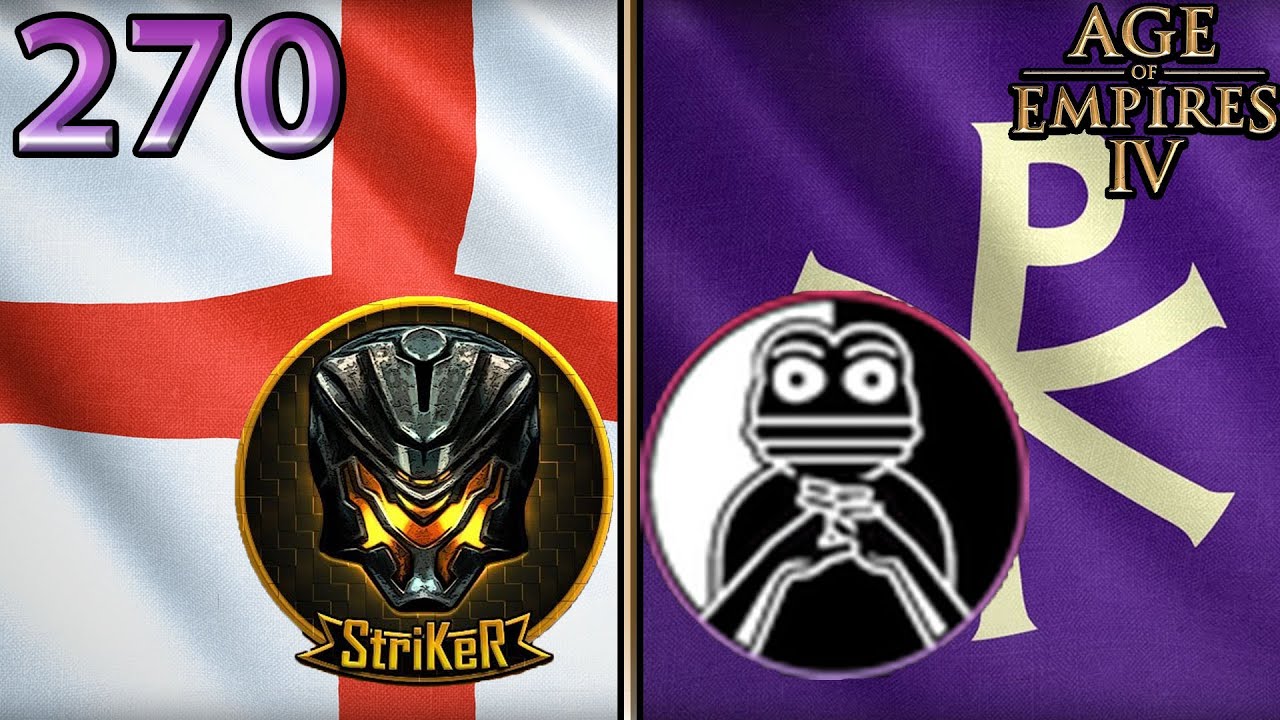 Byzanz ZU stark? - StriKeR (Engländer) vs Crackedy (Byzantiner) - Age of Empires 4 - Cast 269