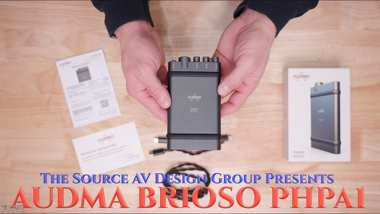 The Best Sounding Portable Headphone AMP I've Tested Audma Brioso PHPA1!