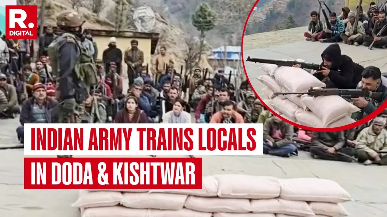 BREAKING: Indian Army Trains Locals To Fight Terrorists Amid Terror Threats In Doda & Kishtwar