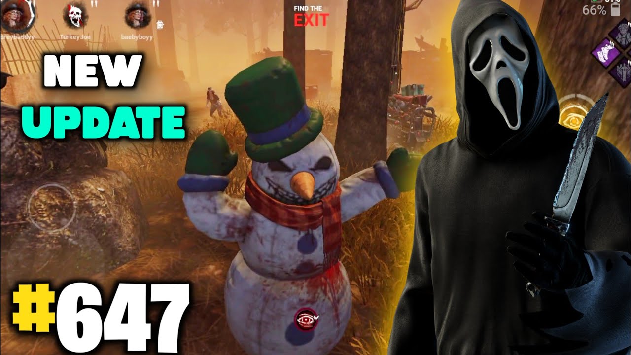 🔥Ghost face with New Map | Dbd Mobile New update | Dead By Daylight Mobile EP 647 | Sky Gamerz