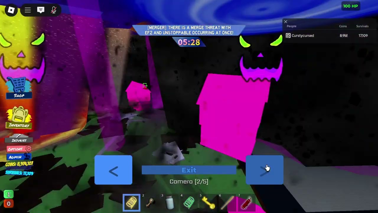 (100 SIXNADO MERGES!!!!) Tornado Alley Ultimate 100th Merge Threat SixNado On Retro Roblox