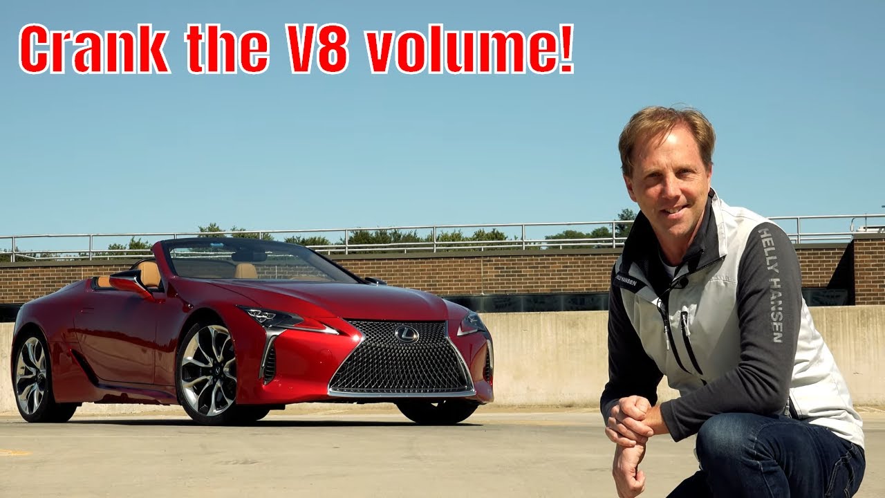 2021 Lexus LC 500 Convertible | Red, Racy and Raucous