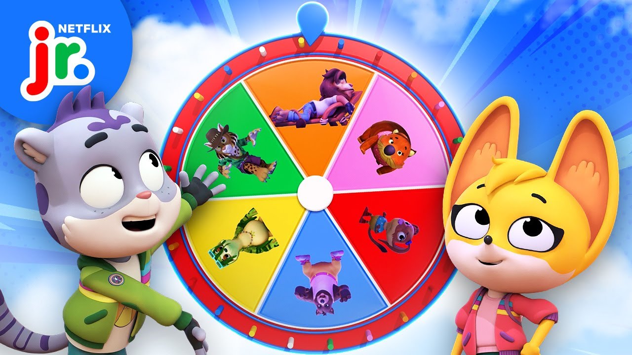 Mystery Wheel of Wildlife 🐻 The Creature Cases | Netflix Jr