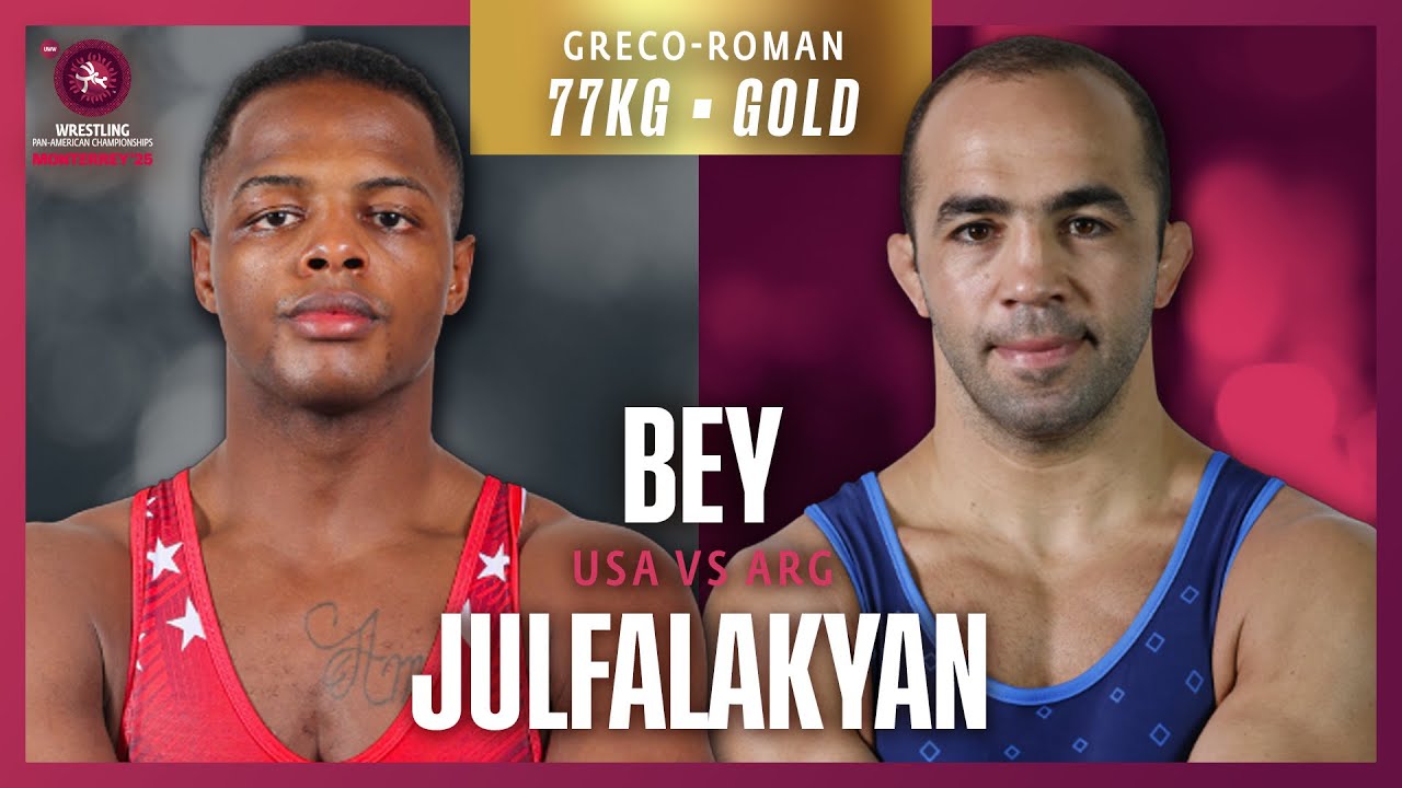 Kamal BEY (USA) vs. Arsen JULFALAKYAN (ARG) | PANAMERICAN CHAMPIONSHIPS 2025 | Gold Medal | GR 77Kg