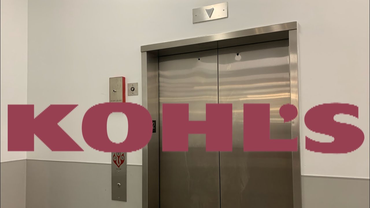 Modernized KONE  (former Montgomery) elevator at KOHL’S, Downers Grove Illinois