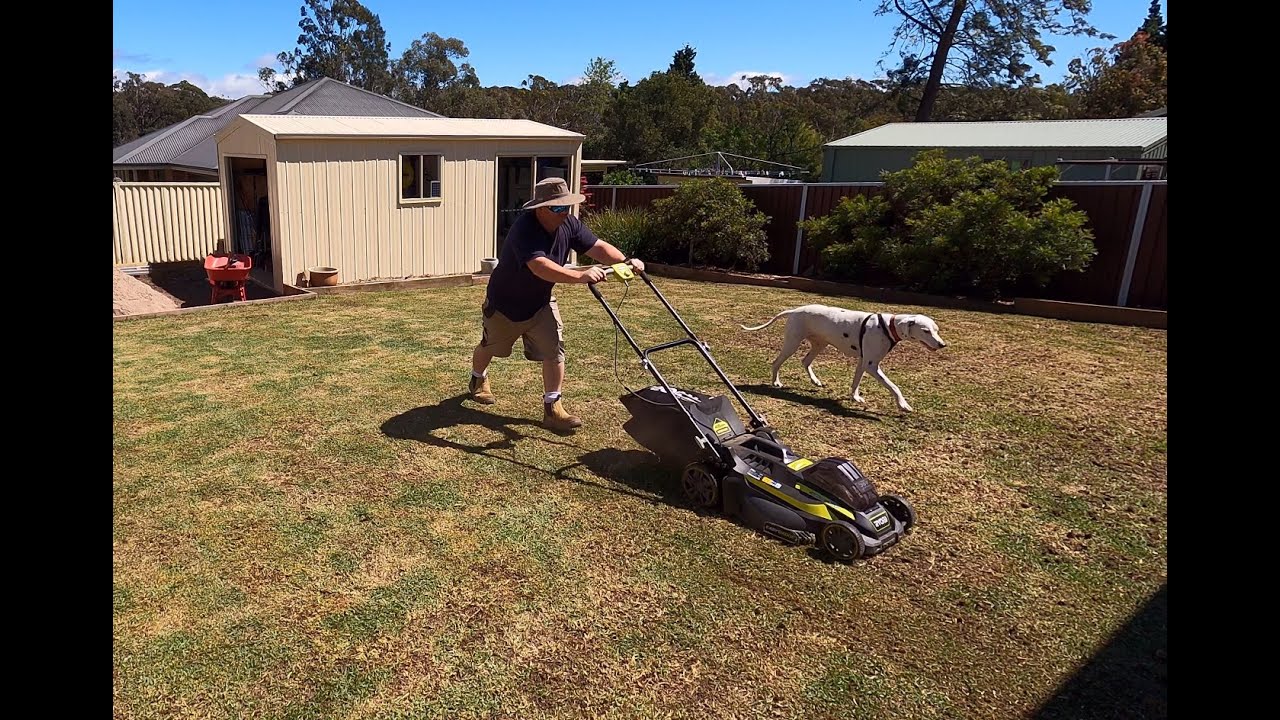 Battery Powered Lawn Renovation! - Part 2