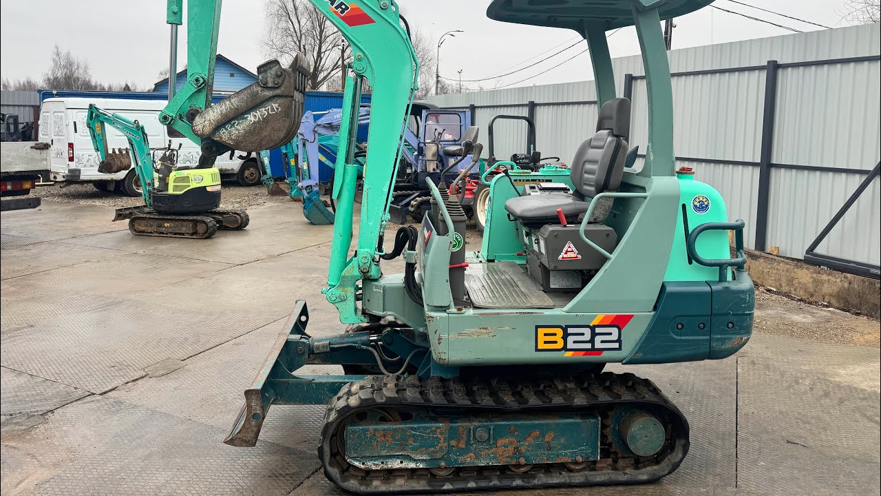 Новинка из Японии! Обзор мини-экскаватора YANMAR B 22-2 2010