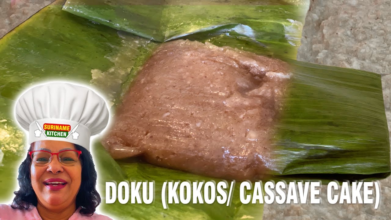 Surinaamse Doku De Heerlijke Traditionele Lekkernij Cassave Kokos In Bananenblad | Surinaamse Keuken