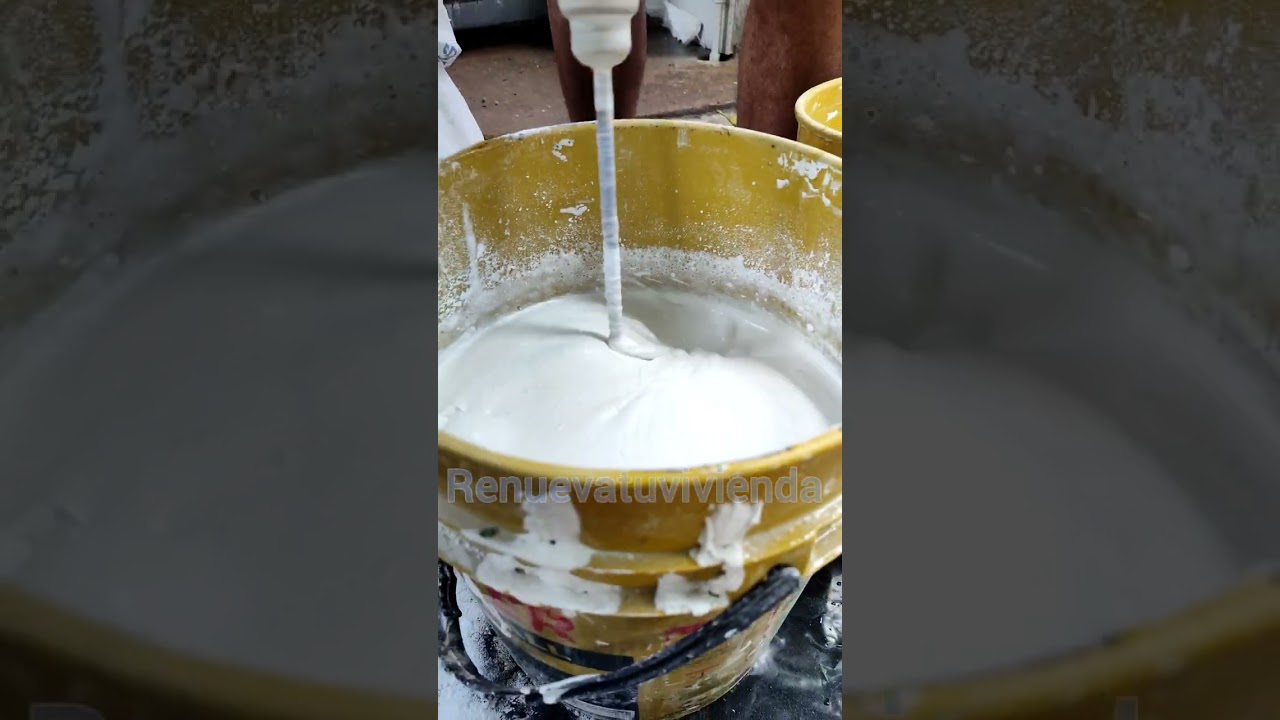 como preparar estuco plástico para interiores 🏠