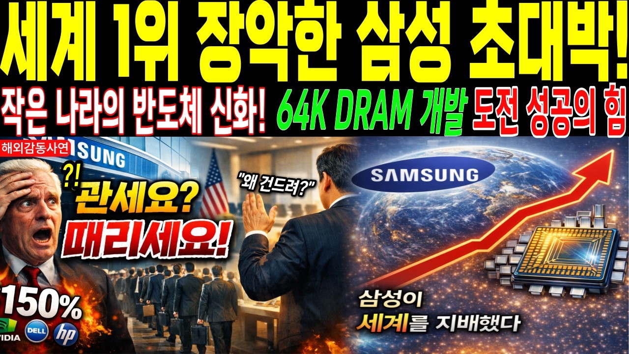 [해외감동사연]백악관이 긴급회의 연 이유… AI 시대 진짜 심장은 GPU가 아니었다. 판교에서 벌어진 충격 실화