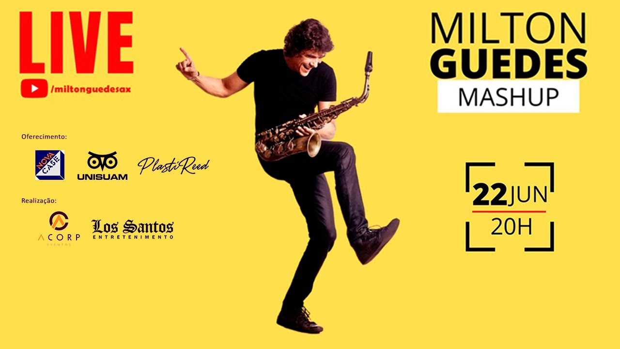 LIVE | Milton Guedes - Mashup #FiqueEmCasa e Cante #Comigo
