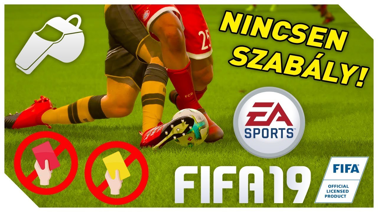 NINCS SZABÁLY KIHÍVÁS ⚽ FIFA 19 | No Rules