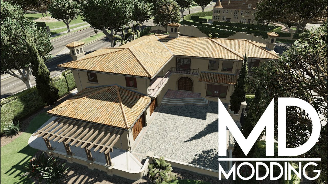 GTA V MLO Interior Spanish Villa by MD Modding