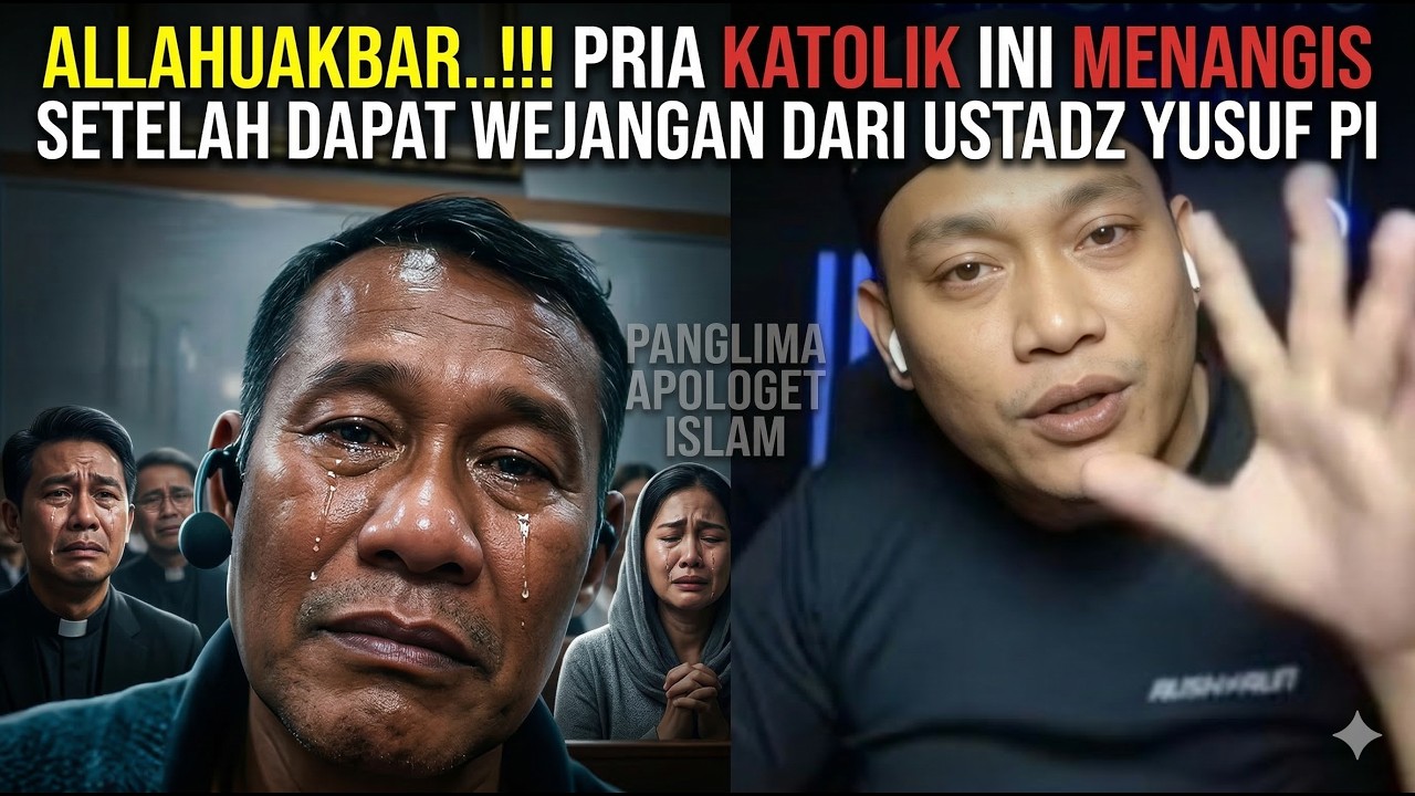 Viral‼️ Pria Katolik Ini Sadar Perkataan Dan Wejangan Ustadz Yusuf Mengguncang Imanya.. 