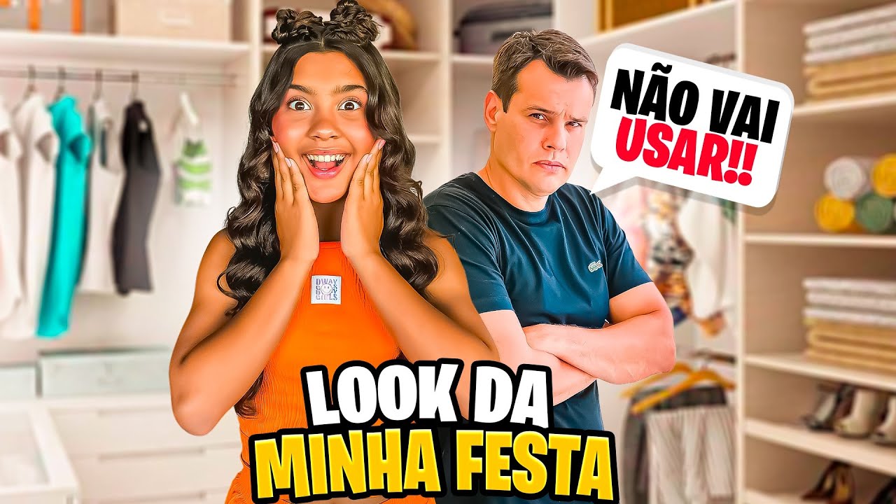 ESCOLHENDO MEU LOOK DA FESTA * MARLON NÃO QUER DEIXAR USAR ESSE