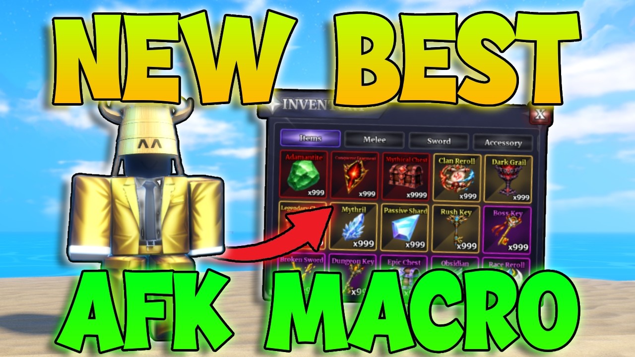 BEST Way TO AFK Farm In Sailor Piece! - Sailor Piece Macro! (AUTO QUEST & AUTO FARM!)