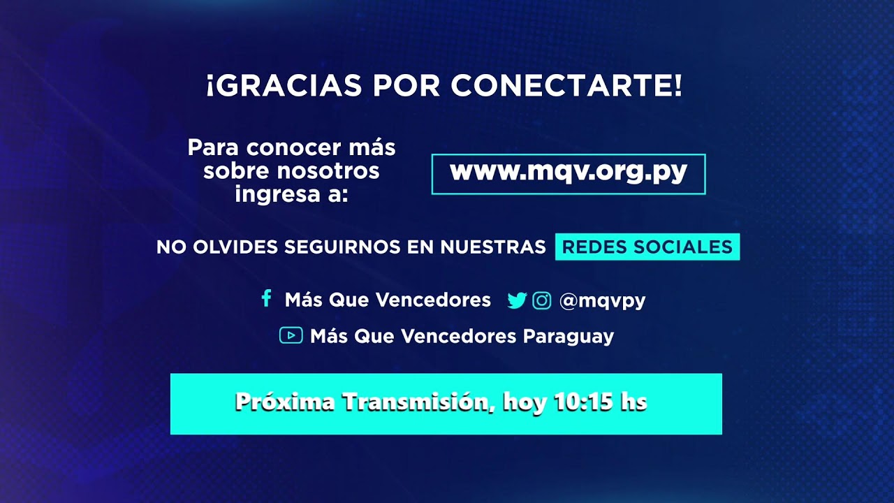 MQV en Vivo - Servicio Central | 30-11-2025 | 08:00 hs