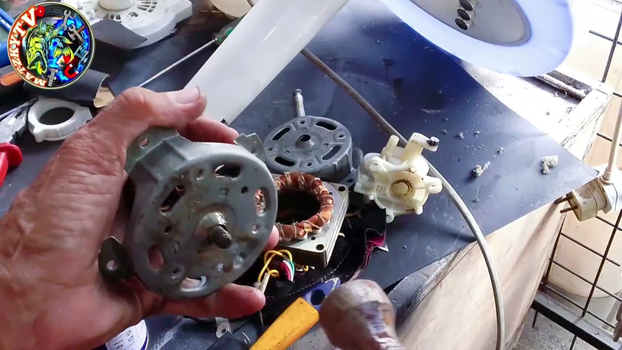 GERMANI DESK FAN PINALITAN NA NG BAGONG REWIND NA MOTOR PERO BAKIT NASIRA ULIT?