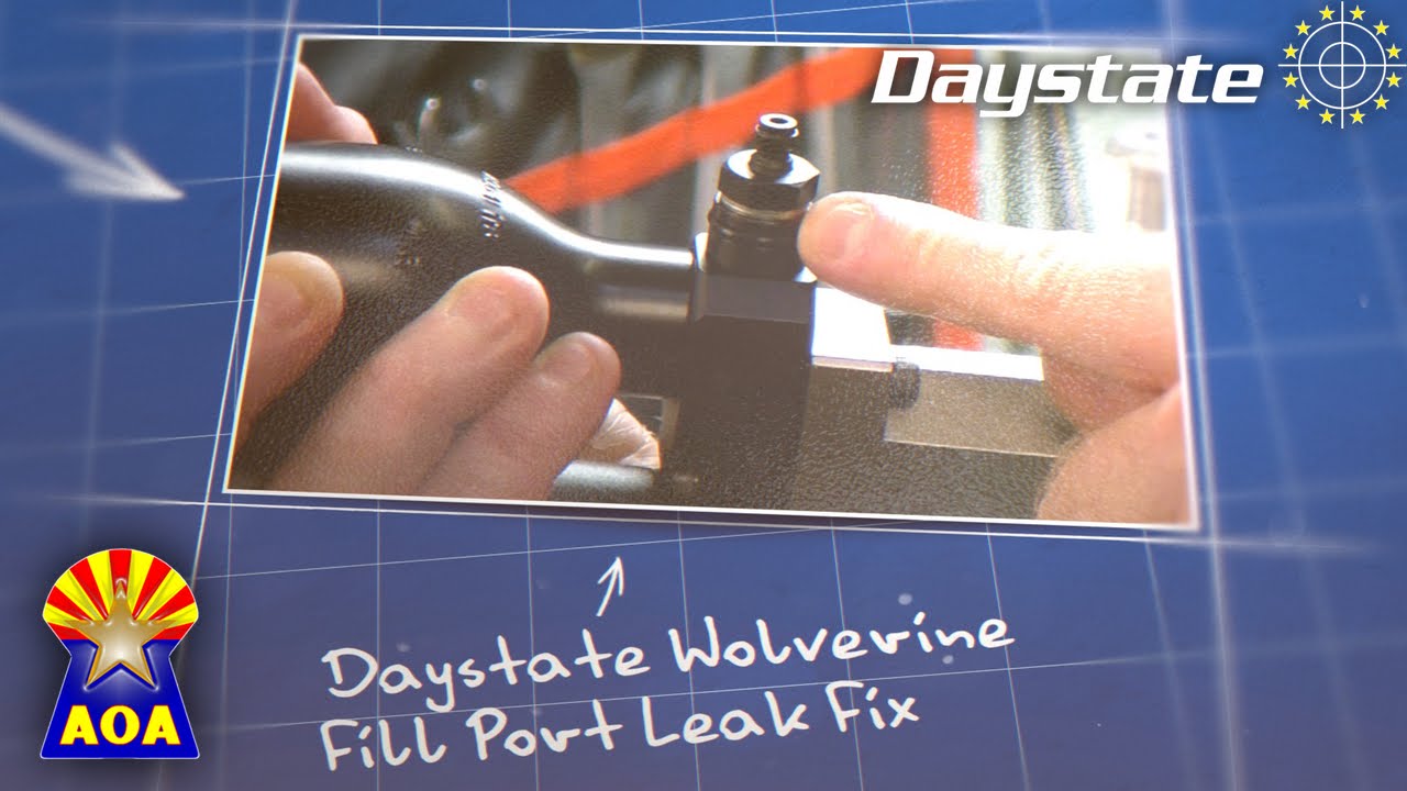 Daystate Fill Port Leak Repair