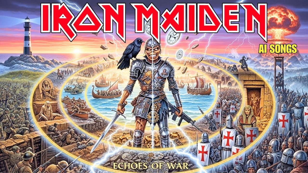 Heavy Metal Legends Vol.2 – Iron Maiden Style – Epic AI Music