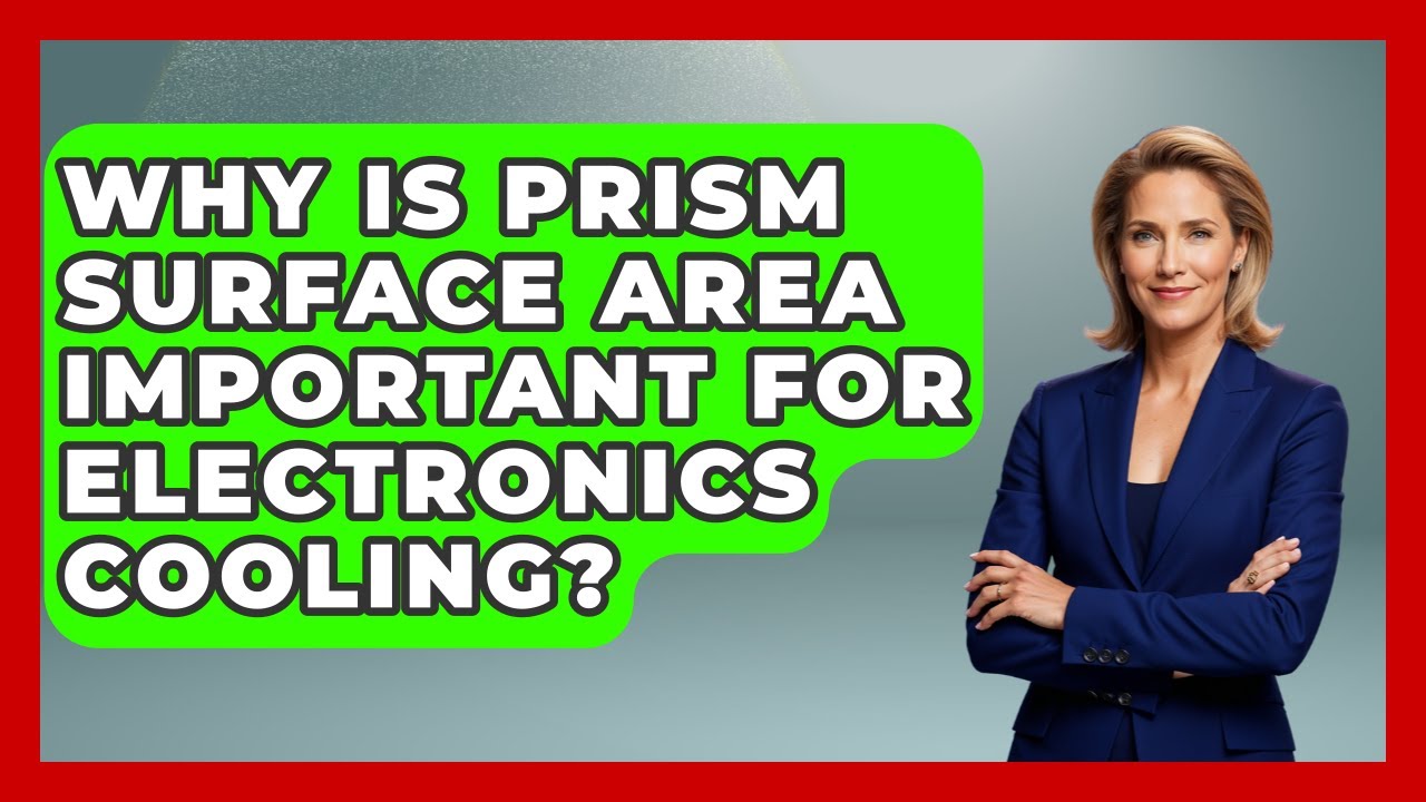Why Is Prism Surface Area Important For Electronics Cooling? - All About Geometry