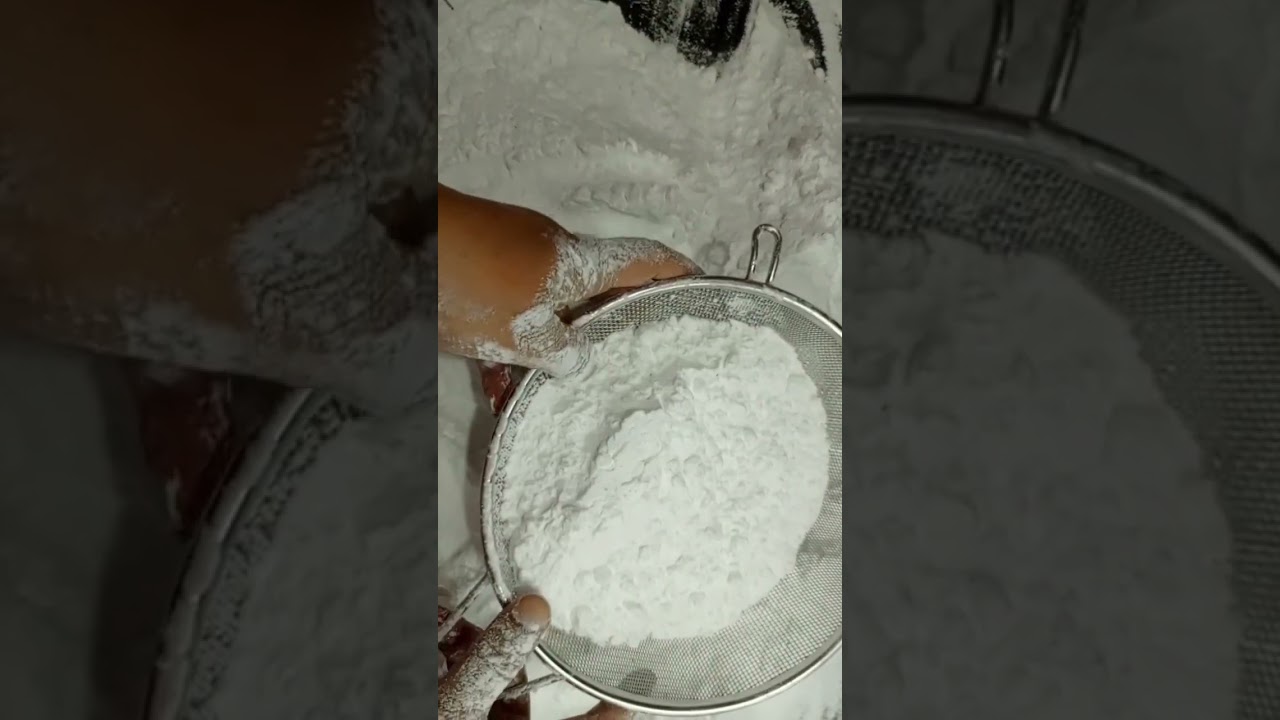 rhythmic sifting😍 #ASMR #RelaxationVideos #BakingSodaCrumbleASMR #CalmingContent5 #SoothingSounds