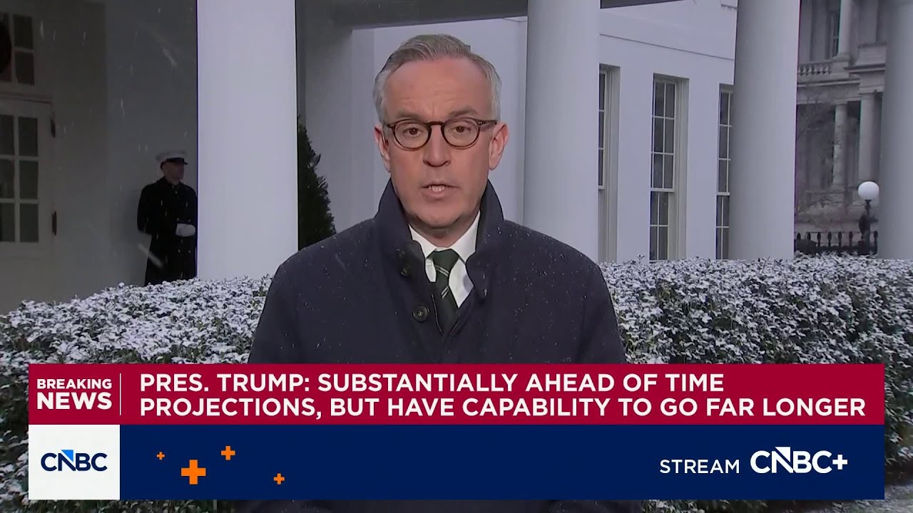 Pres. Trump delivers updates on situation in Iran from White House