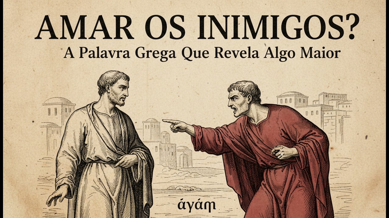 O Que Significa “Amar os Inimigos”? A Palavra Grega que Revela Algo Maior
