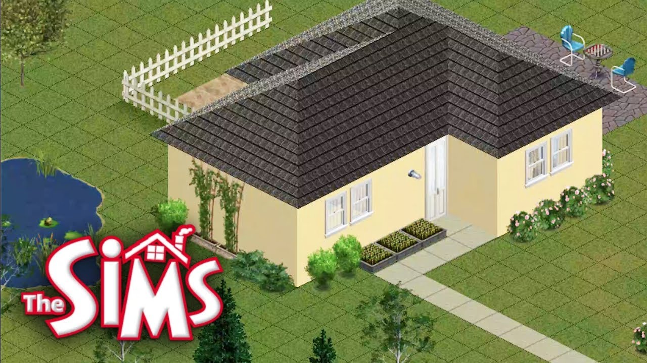 Building a $15,000 Starter Home in The Sims 1