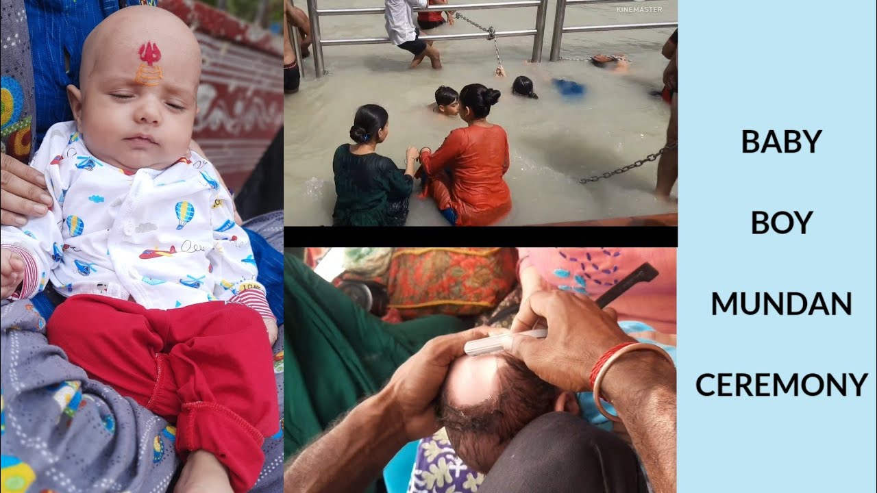 Mundan Ceremony at Ganga Ghat Haridwar|baby boy Mundan Ceremony  Vlog|#mundanceremony#babyboy