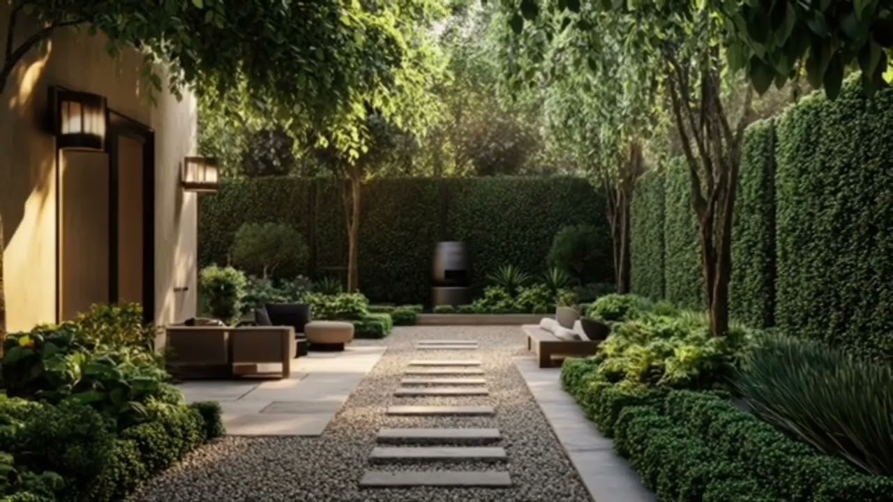 Modern outdoor furniture and Garden design