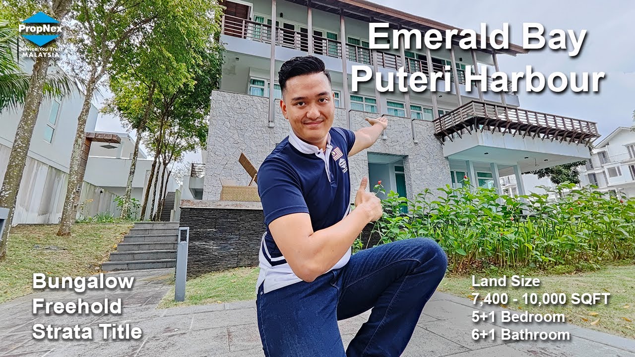 3 Storey Villa | Bungalow | Emerald Bay | Puteri Harbour | Kyle JB Property