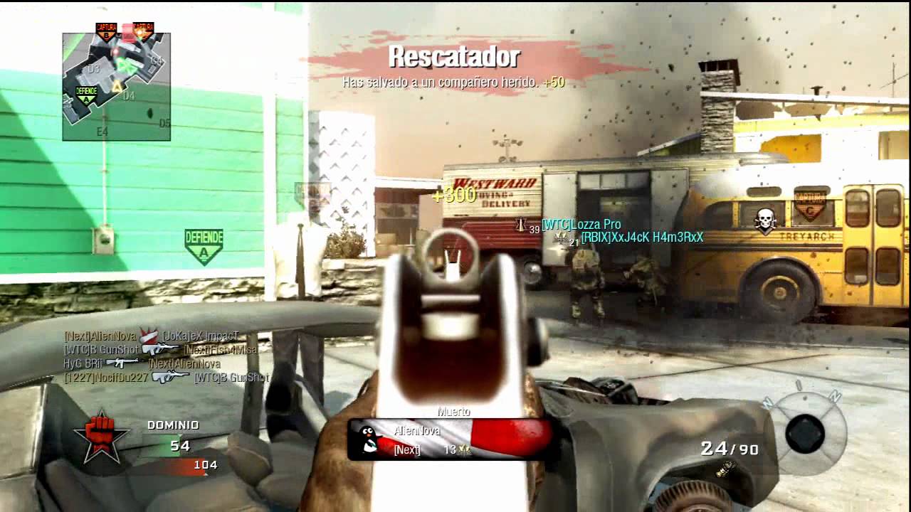 Mi primera partida del Black Ops en Xbox