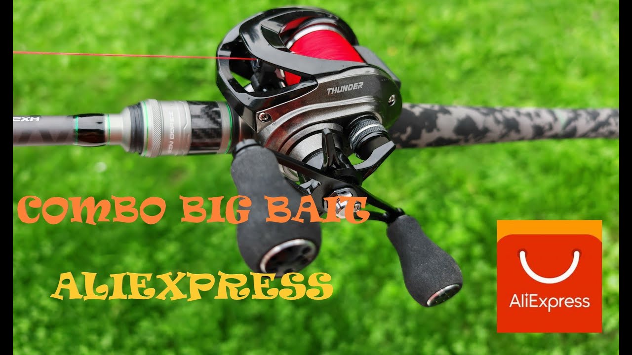 MES TROUVAILLES PECHE ALIEXPRESS 2 : COMBO BIGBAIT - HANDING SINDOREI - MOULINET  NOEBY THUNDER