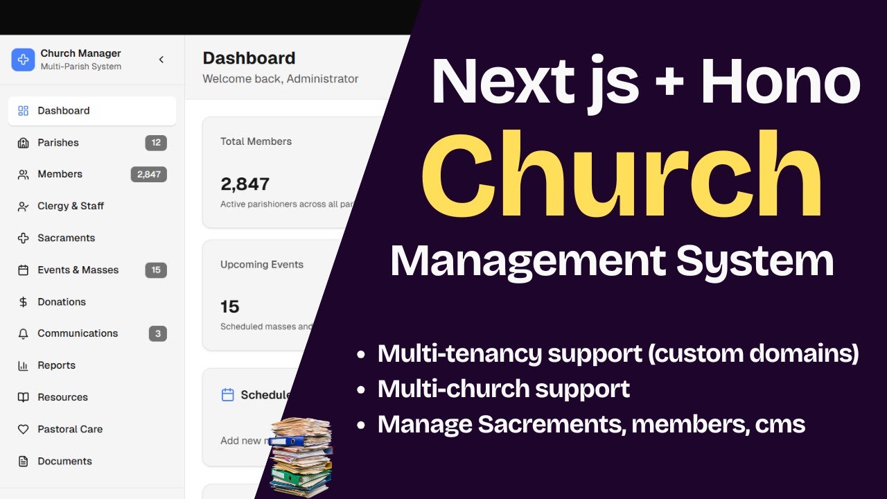 Building a Multi-Tenant Catholic Church Management System
