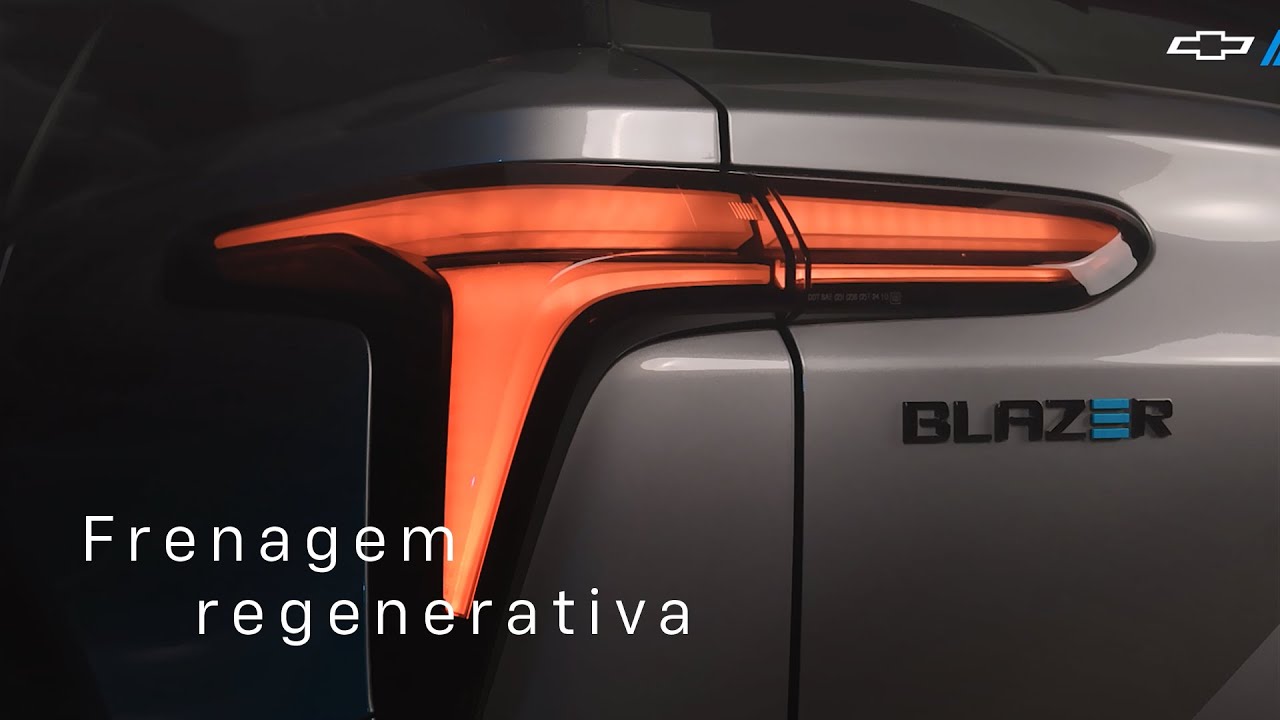 Chevrolet Blazer EV: Frenagem regenerativa