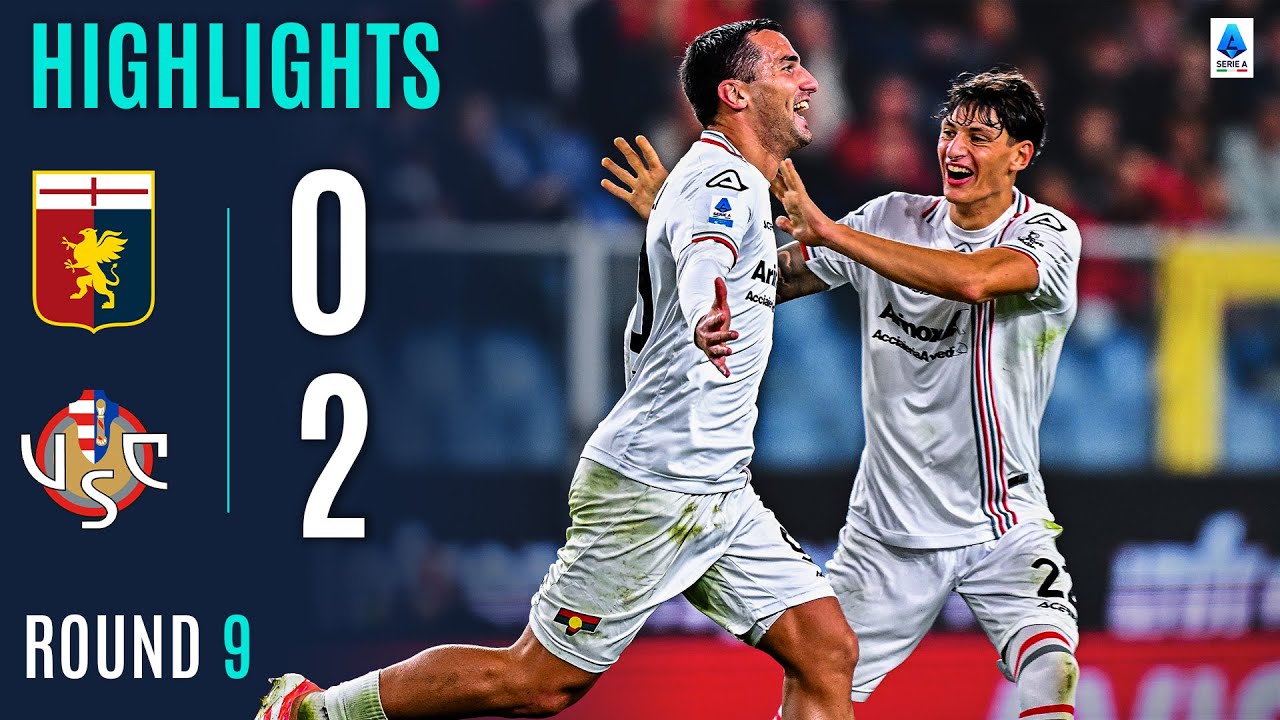 GENOA-CREMONESE 0-2 | HIGHLIGHTS | Bonazzoli seals the win with a double | SERIE A 2025/26