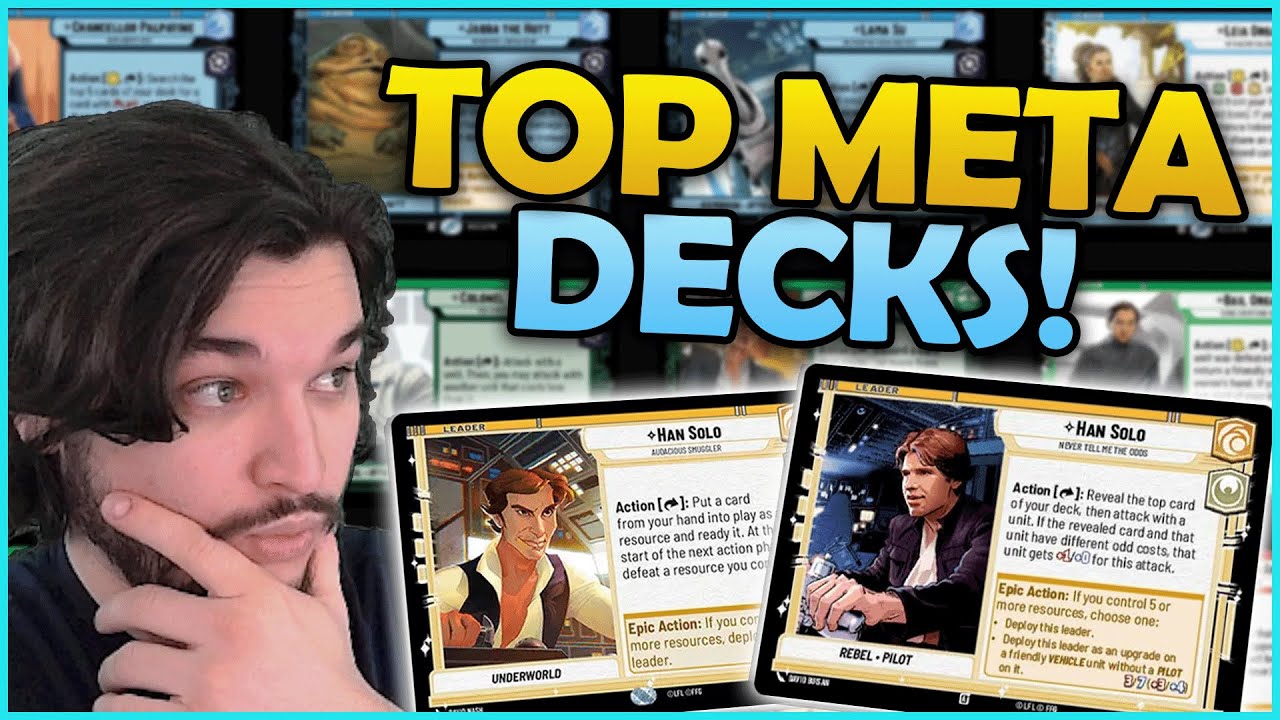 Top META DECKS in Secrets of Power! | Star Wars Unlimited